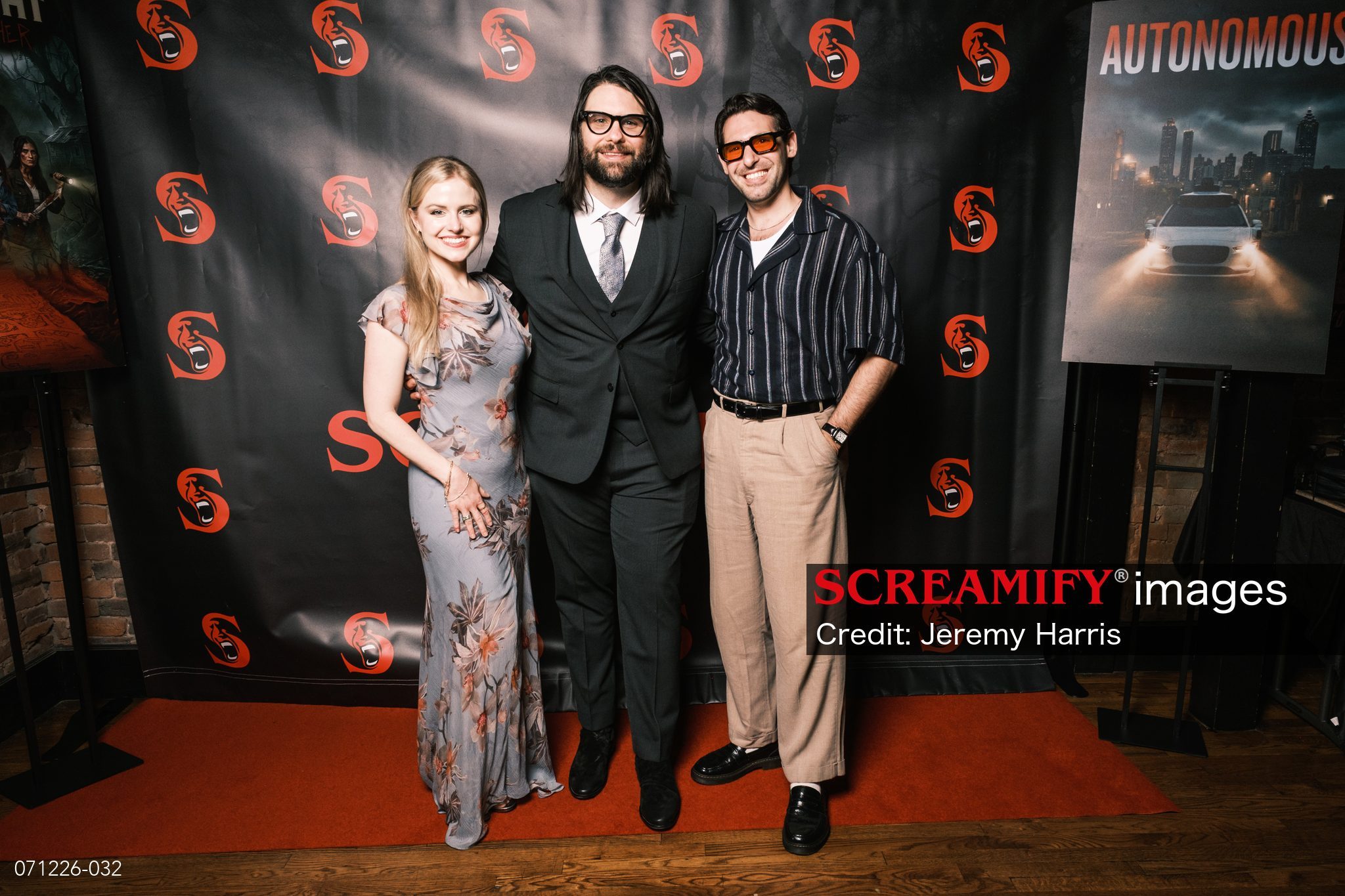 Autonomous director Kyle Valle with stars Erin Áine and Domenic Jungling
